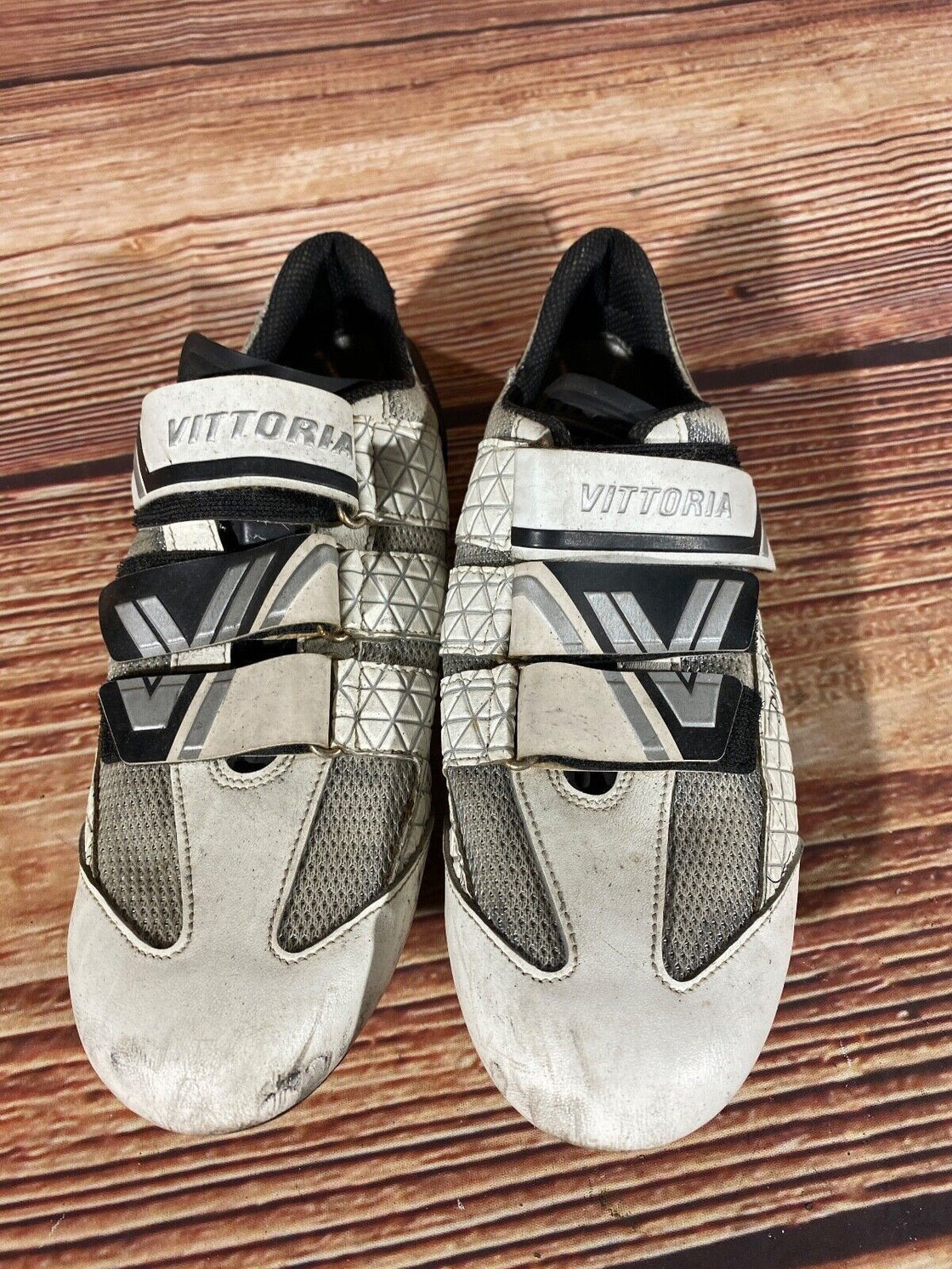 VITTORIA Diamond  Road Cycling Shoes Size 3 Bolts EU44 US10 Mondo 275 cs792