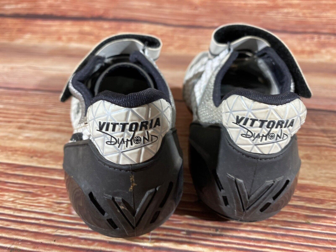 VITTORIA Diamond  Road Cycling Shoes Size 3 Bolts EU44 US10 Mondo 275 cs791
