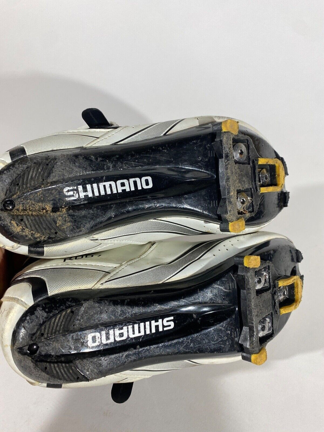 SHIMANO R087 Road Cycling Shoes 3 Bolts Unisex Size EU42  US8.3 Mondo 265  CS1