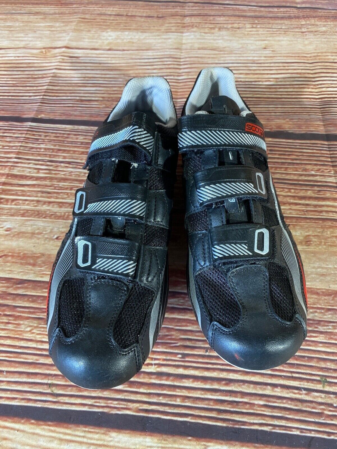 SCOTT Comp Road Cycling Shoes 3 Bolts Unisex Size EU42  US8.5 Mondo 273 cs753