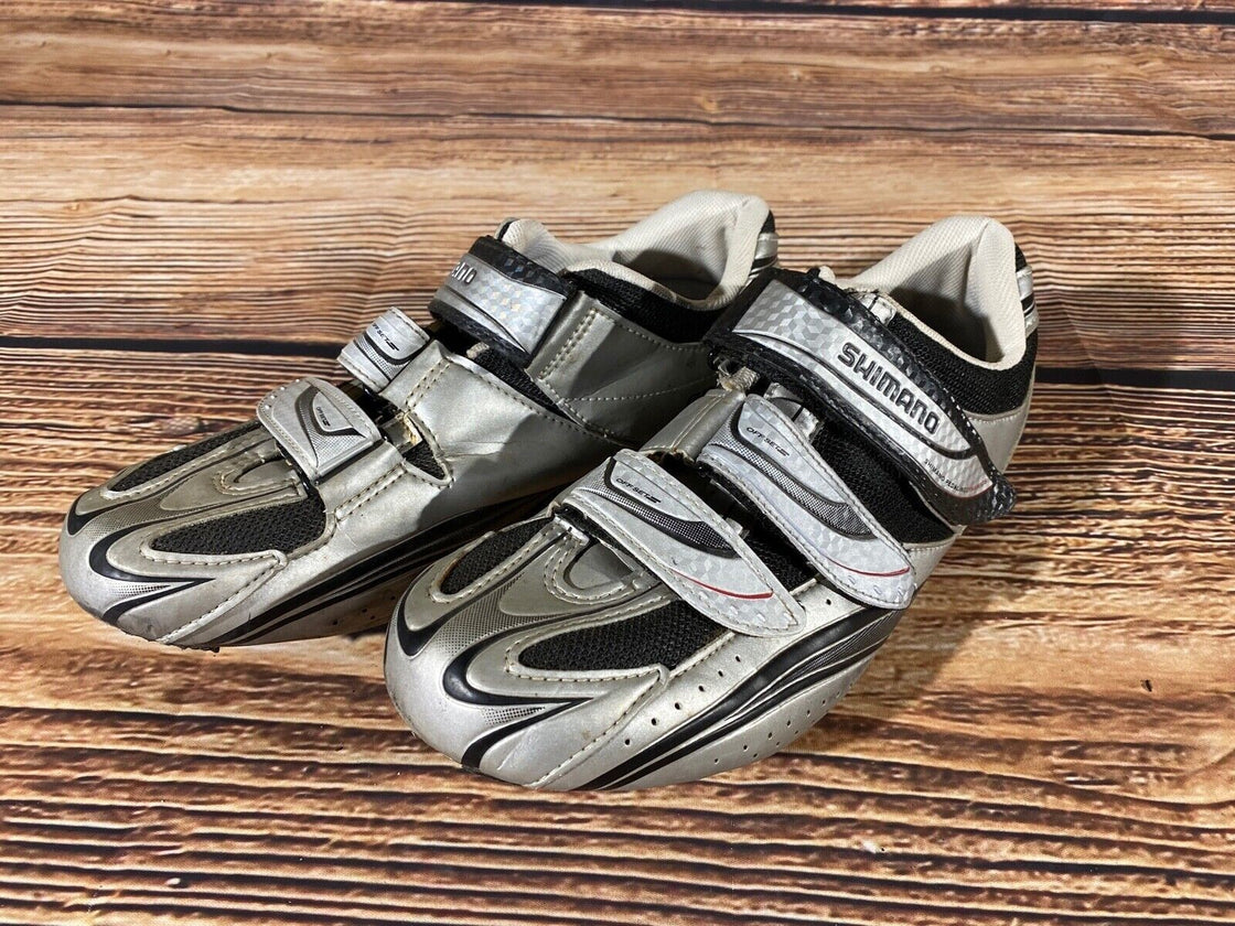 SHIMANO R077 Road Cycling Shoes Biking Boots Size EU44 US9.7 Mondo 278 cs923