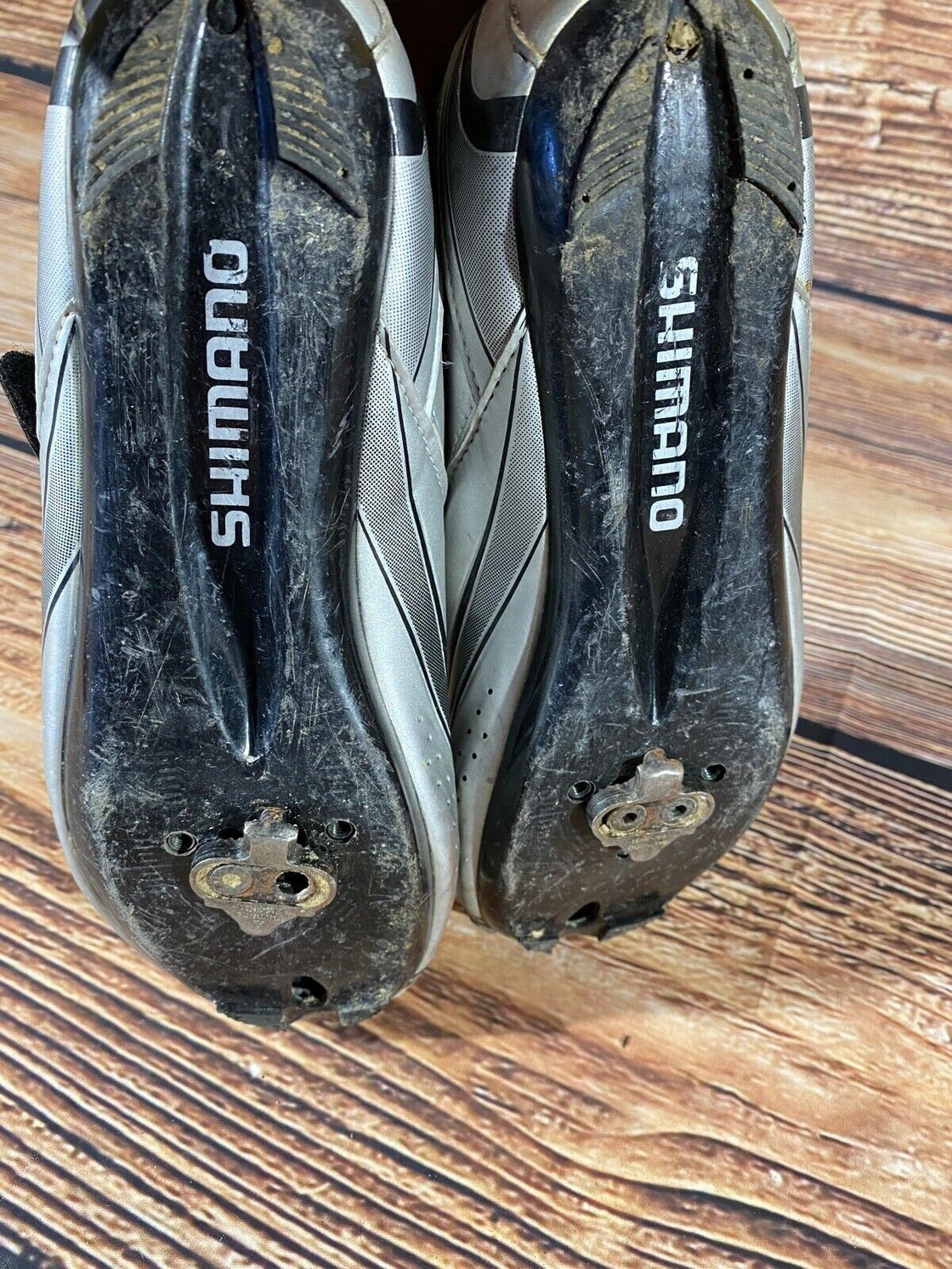 SHIMANO R077 Road Cycling Shoes Biking Boots Size EU44 US9.7 Mondo 278 cs923