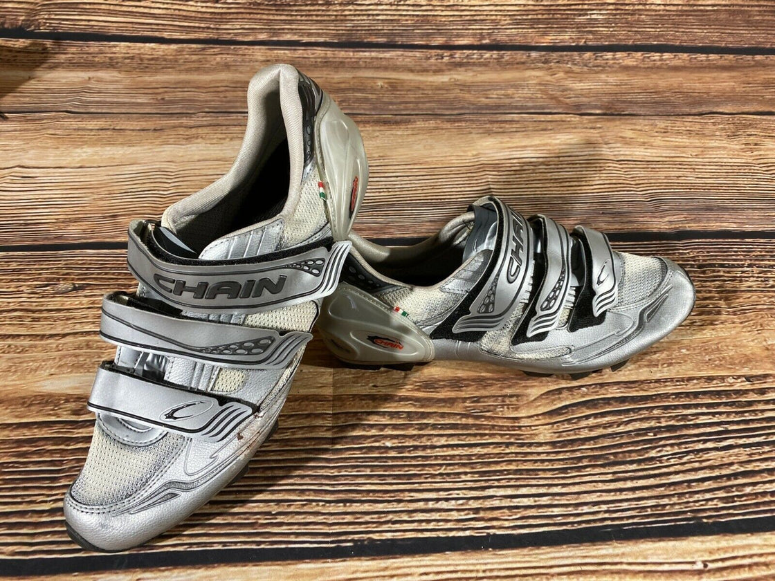 CHAIN Cycling MTB Shoes Mountain Bike Boots EU45 US11 Mondo 288 cs1228