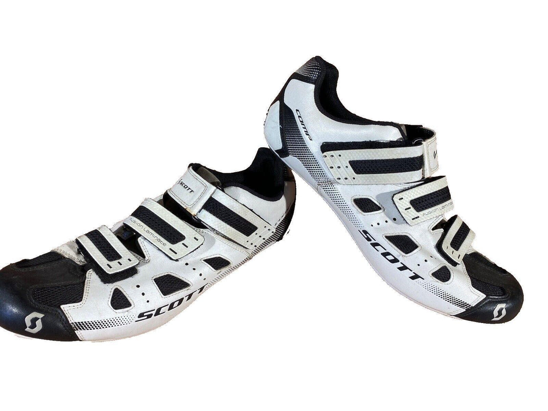 SCOTT Comp Road Cycling Shoes 3 Bolts Unisex Size EU45  US11 Mondo 290 cs751