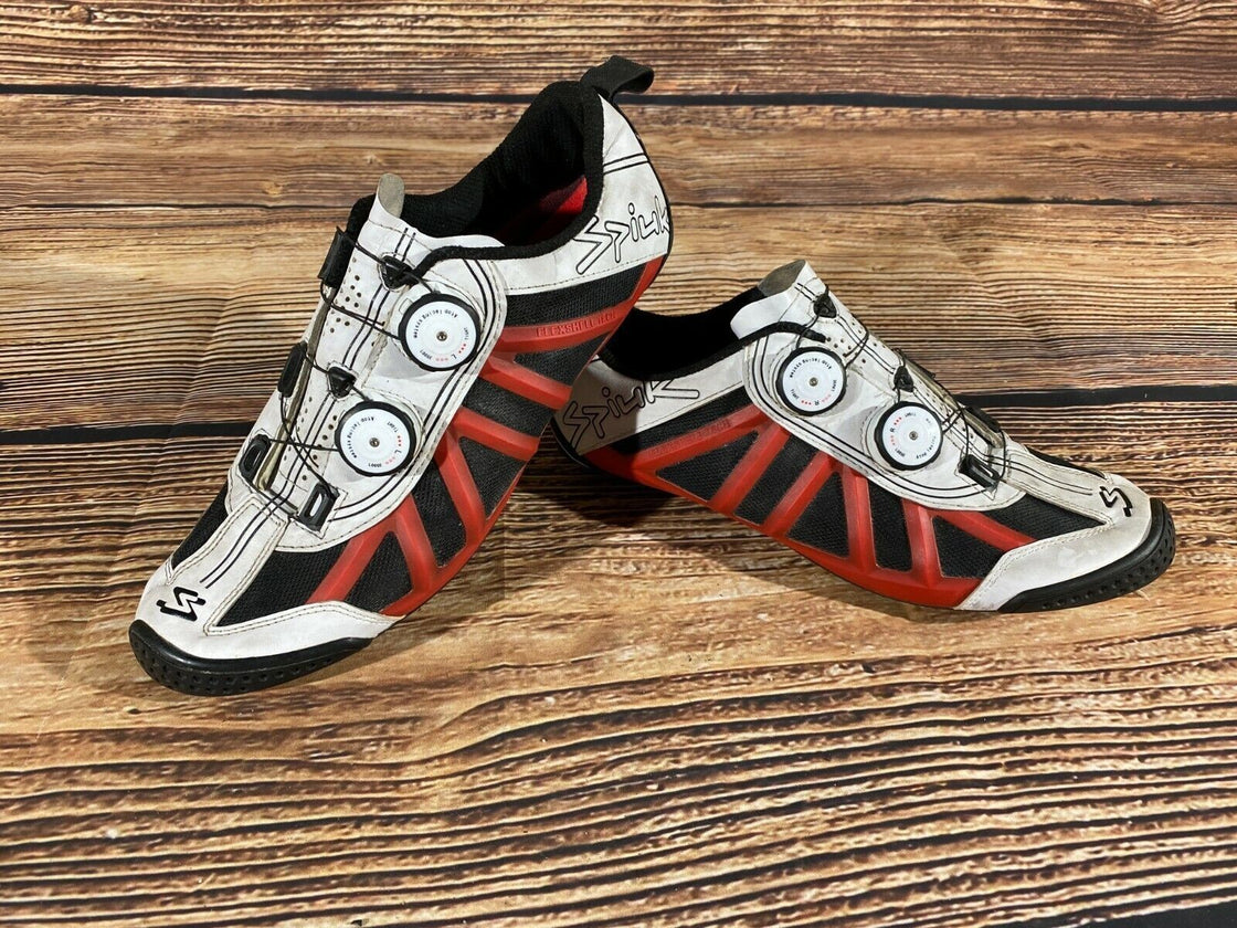 SPIUK Pragma Carbon Road Cycling Shoes Biking Boots EU46 US11.5 Mondo 286 cs739