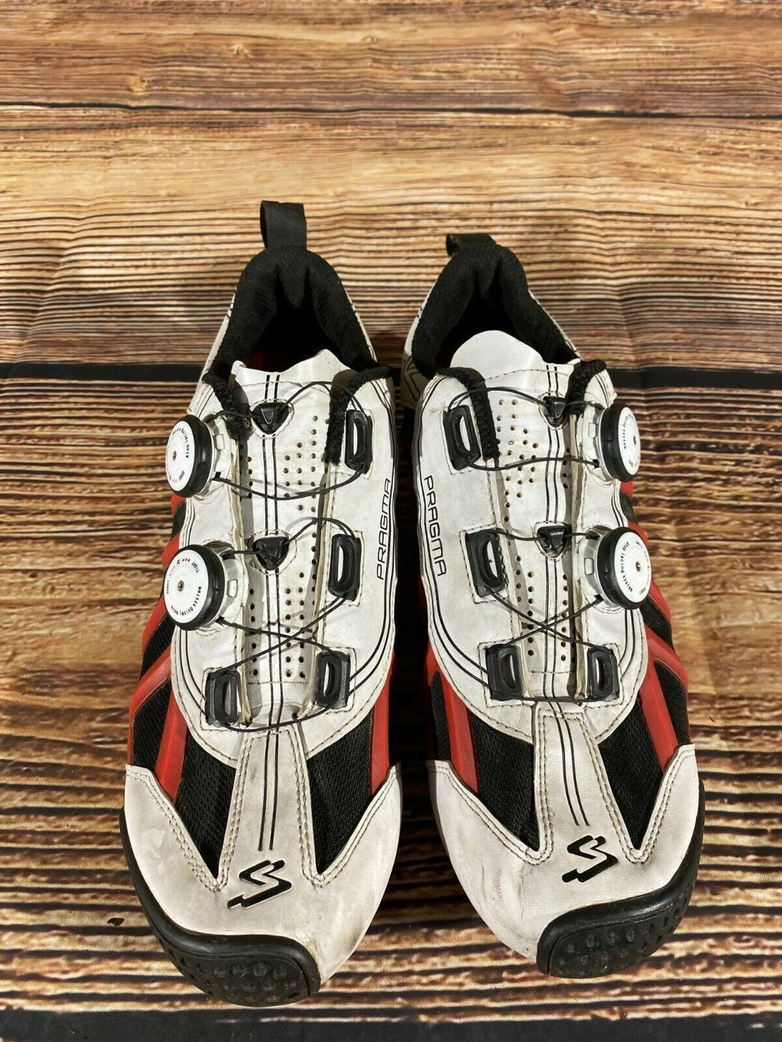 SPIUK Pragma Carbon Road Cycling Shoes Biking Boots EU46 US11.5 Mondo 286 cs739