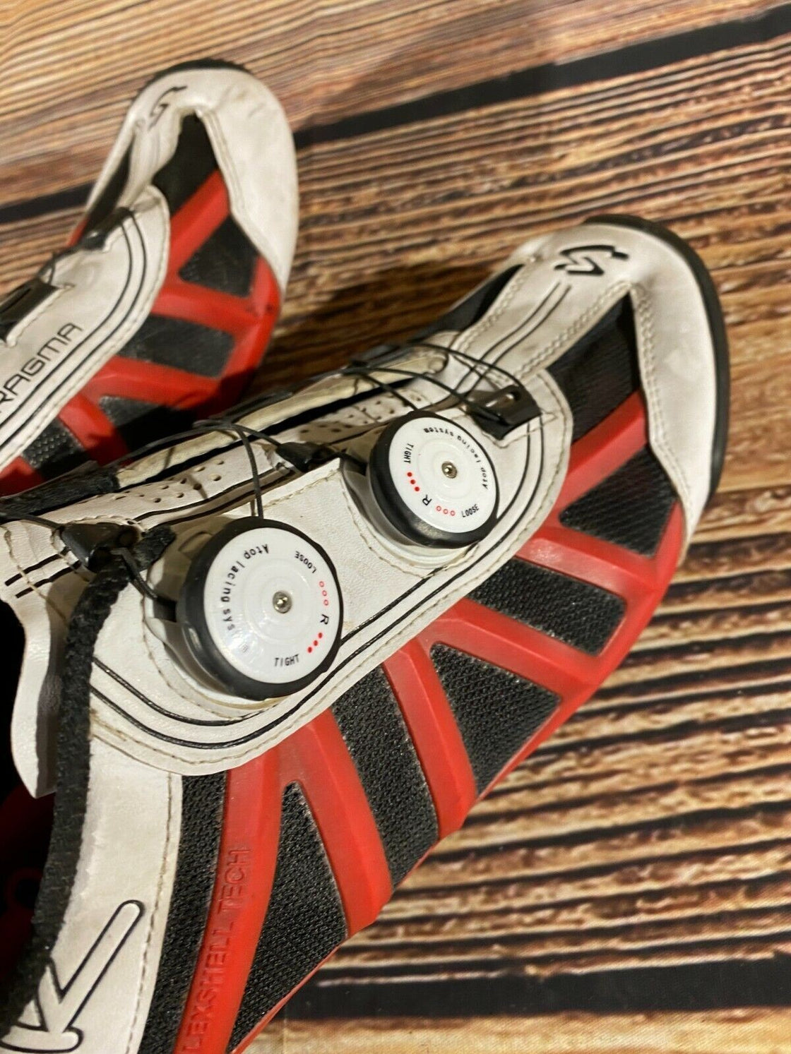 SPIUK Pragma Carbon Road Cycling Shoes Biking Boots EU46 US11.5 Mondo 286 cs739