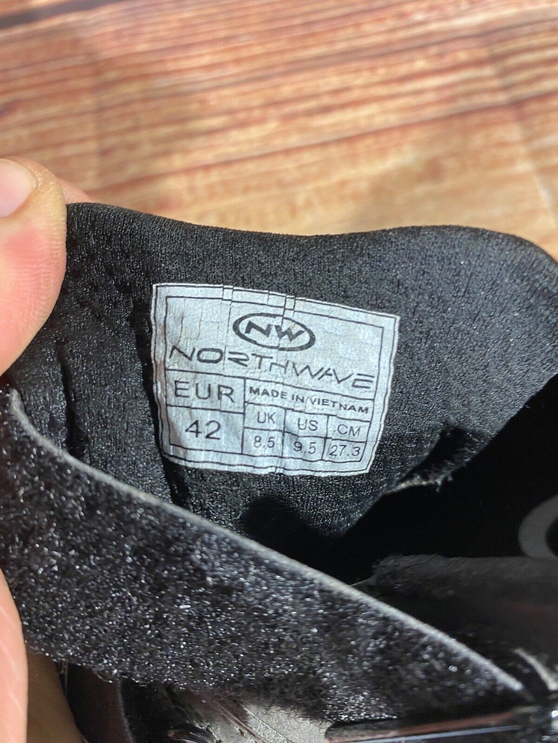 NORTHWAVE Jet Evo Road Cycling Shoes 3 Bolts Size EU42 US9.5 Mondo 270 cs899