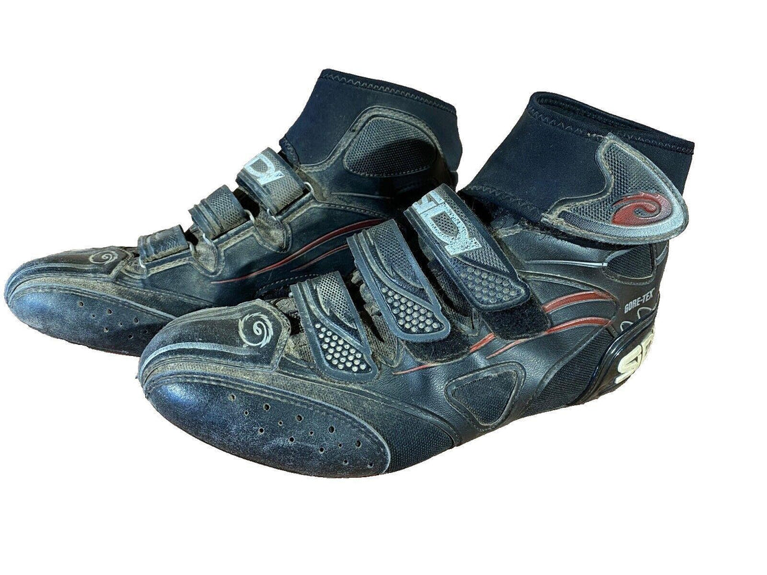 SIDI Winter GTX Road Cycling Shoes Biking Boots Size EU42 US8 Mondo 254 cs872