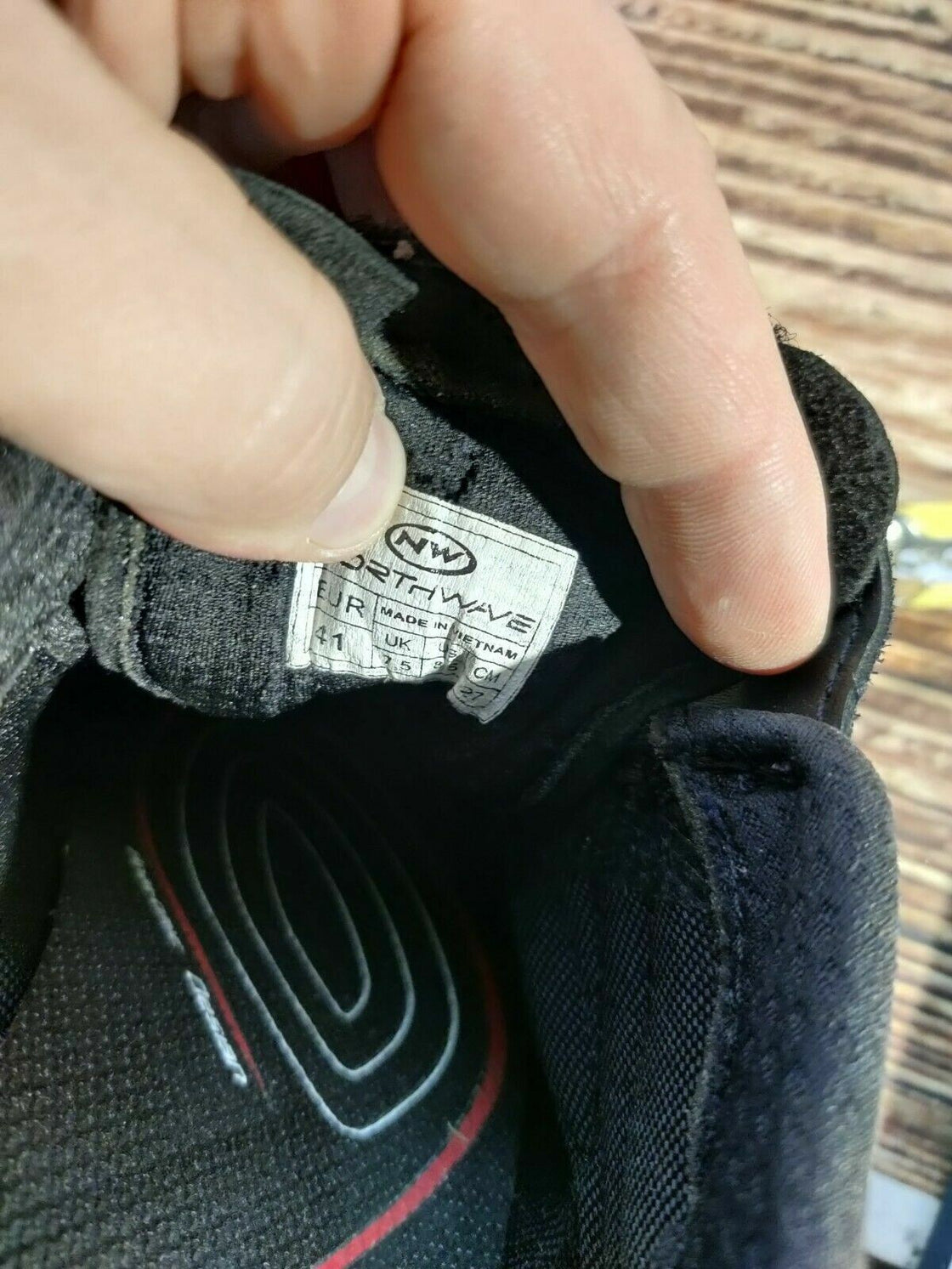 NORTHWAVE Carbon Road Cycling Shoes Bicycle Shoes Size EU41 Road  cs891