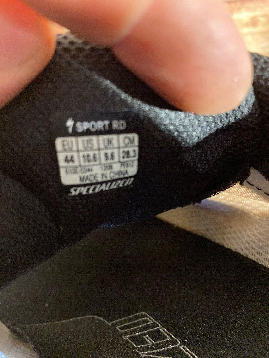 SPECIALIZED Sport Road Cycling Shoes 3 Bolts Size EU44 US10.6 Mondo 280  cs852