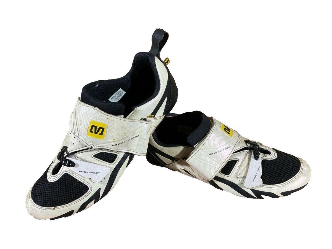 MAVIC Triathlon Road Cycling Shoes Biking Boots EU43 1/3 US9.5 Mondo 276 cs783
