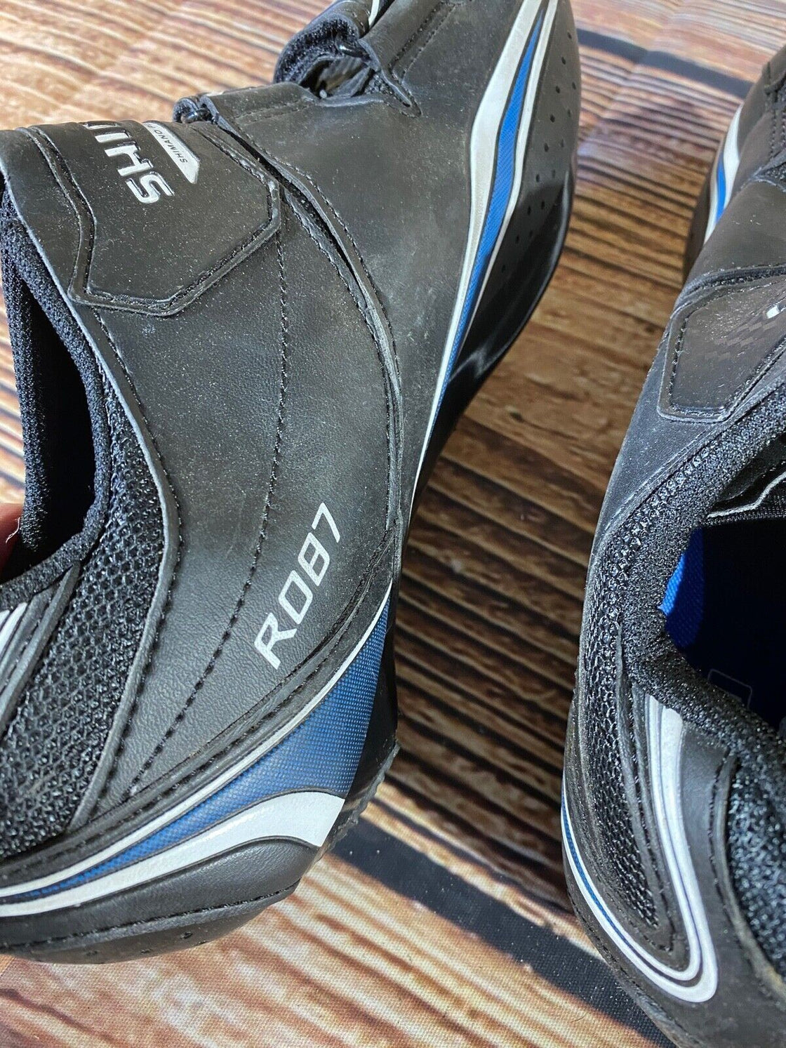 SHIMANO R087 Road Cycling Shoes Biking Boots Size EU41 US7.6 Mondo 258 cs941