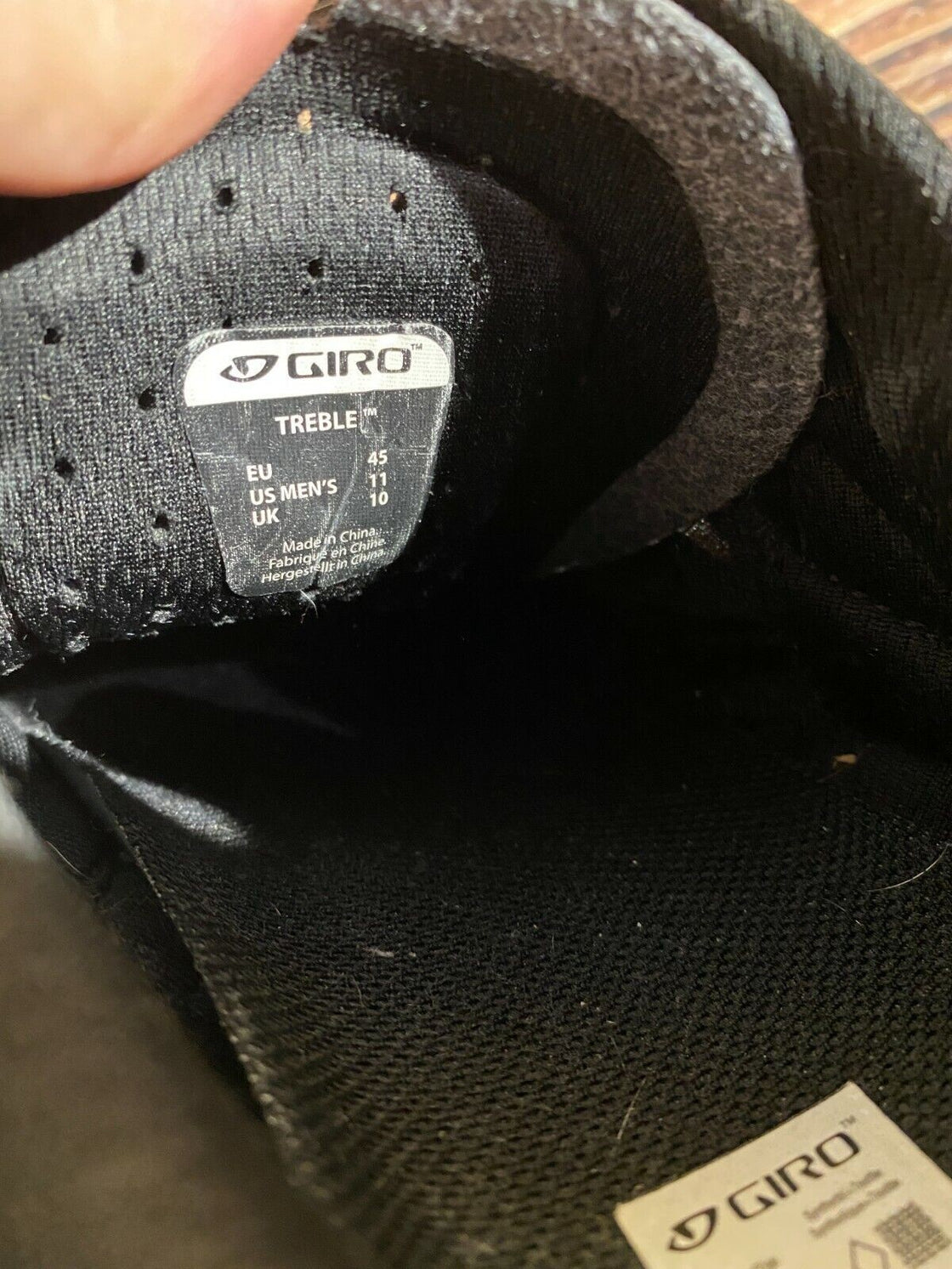 GIRO Treble Road Cycling Shoes Biking Boots Shoes Size EU45 US11 Mondo 280 cs740