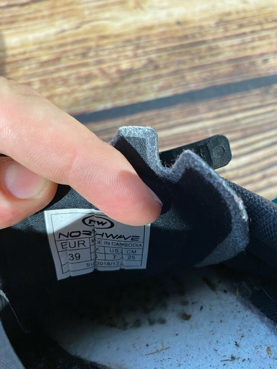 NORTHWAVE Cycling MTB Shoes Mountain Biking Boots Size EU39 cs1235