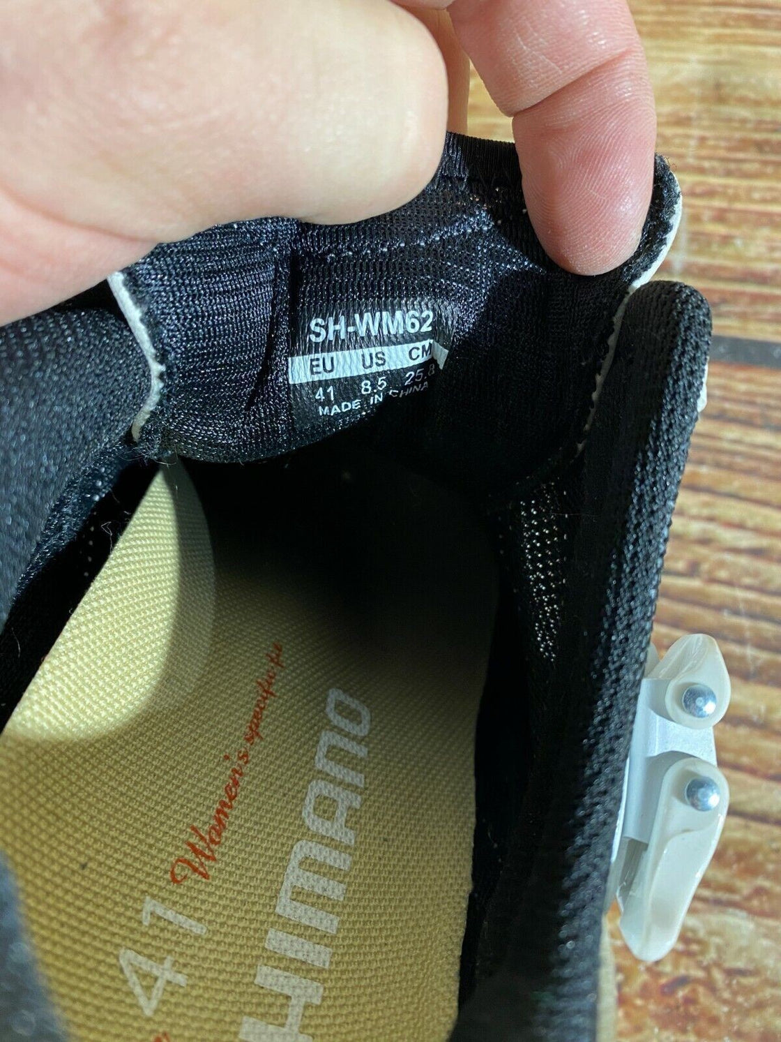 SHIMANO MW62 Cycling MTB Shoes Mountain Bike Boots EU41 US8.5 Mondo 258 cs1248