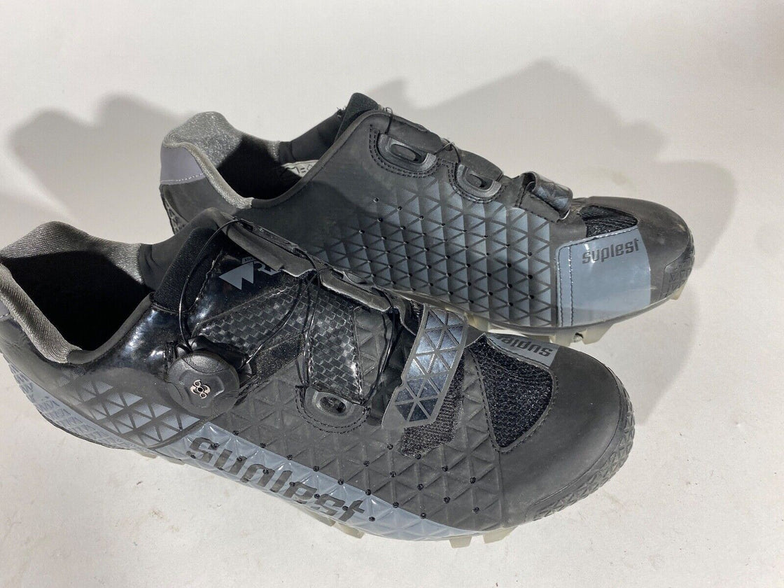 SUPLEST Carbon Cycling MTB Shoes Mountain Biking Size EU43 US10 Mondo 273 CS42