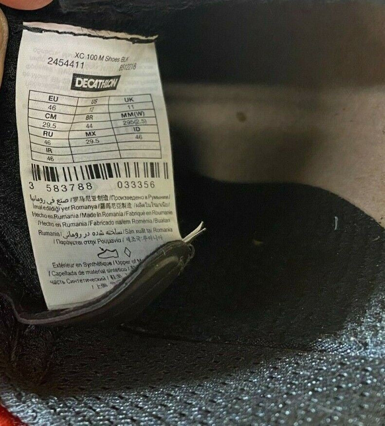 RockRider XC100 Cycling Shoes MTB Mountain Biking Boots Size EU46  cs1207