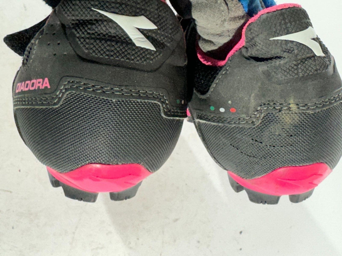 DIADORA X-Phantom Cycling Shoes MTB Bike Boots Ladies EU41 US9.5 Mondo 255 cs198