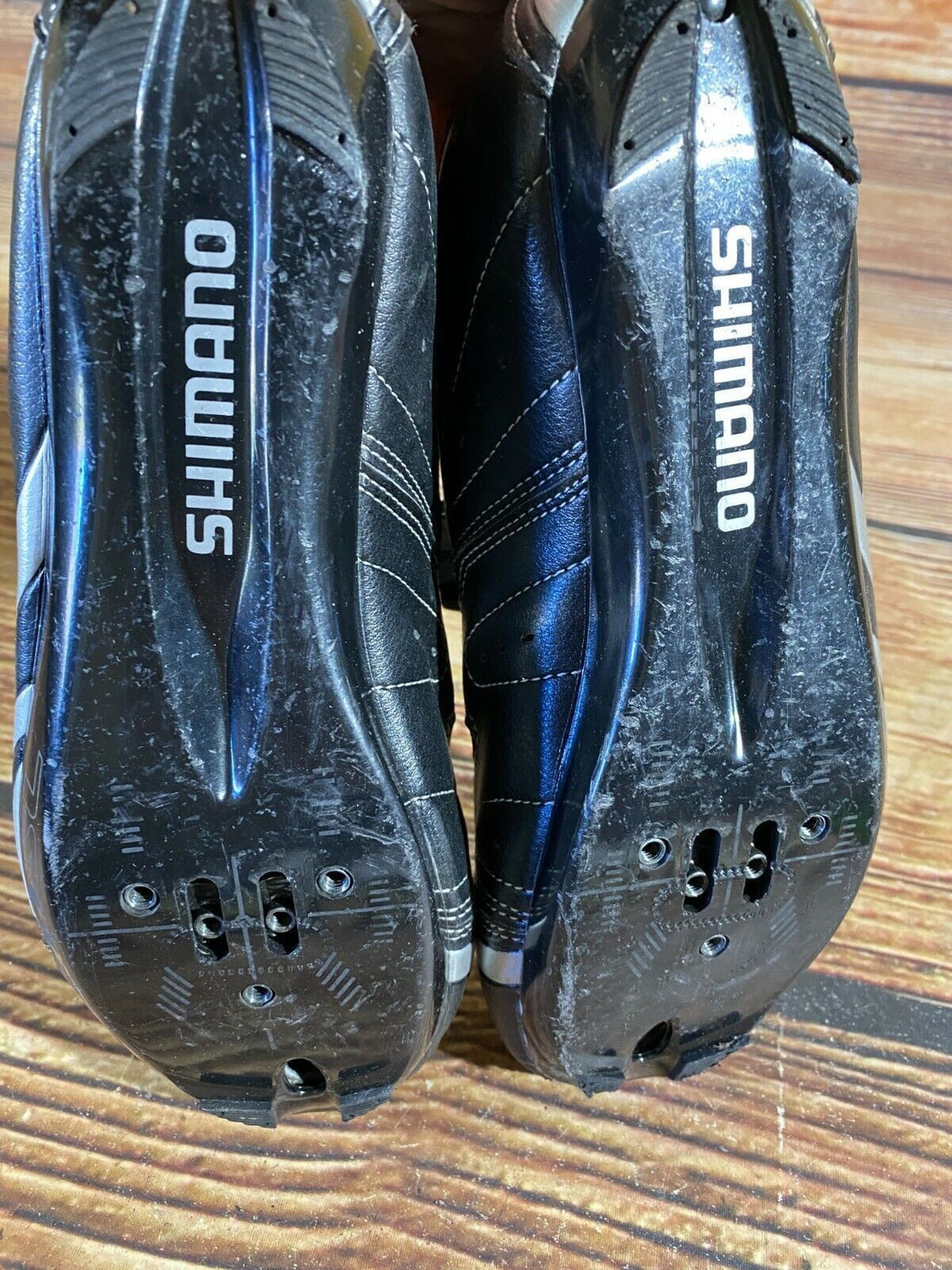 SHIMANO R076 Road Cycling Shoes Biking Boots 3 Bolts Size EU41 US7.6 cs912