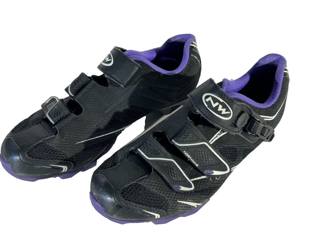 NORTHWAVE Cycling Shoes MTB Bike Boots Ladies EU38 US6.5 Mondo 240 cs234