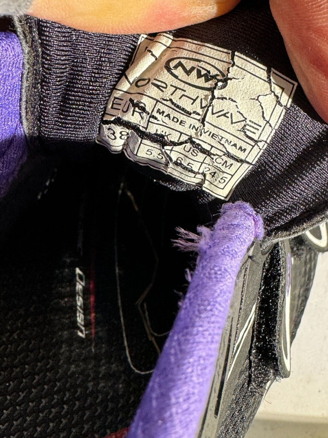 NORTHWAVE Cycling Shoes MTB Bike Boots Ladies EU38 US6.5 Mondo 240 cs234