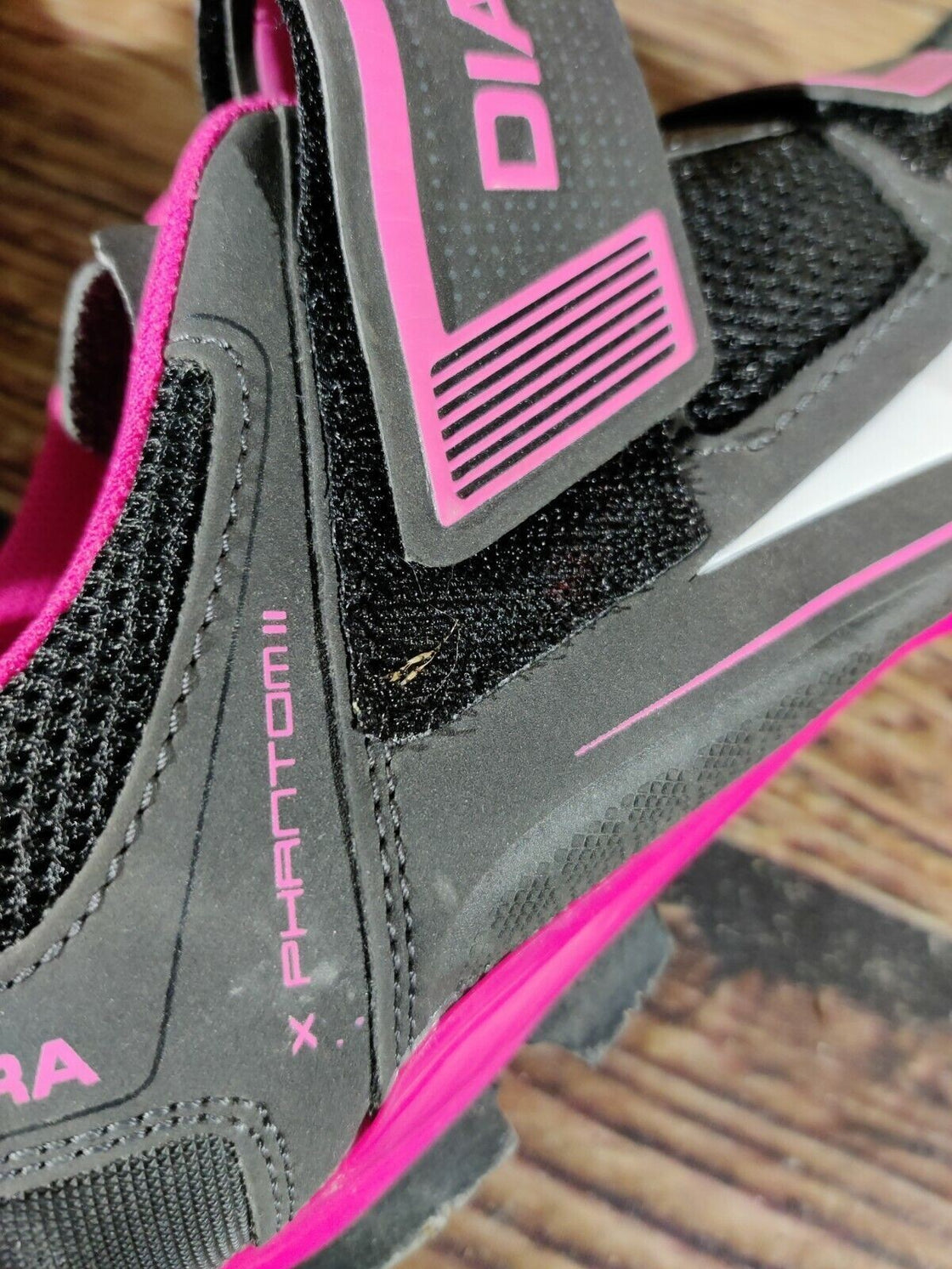 DIADORA XPhantom Cycling MTB Shoes Mountain Bike Boots Ladies EU41 US9.5 cs969