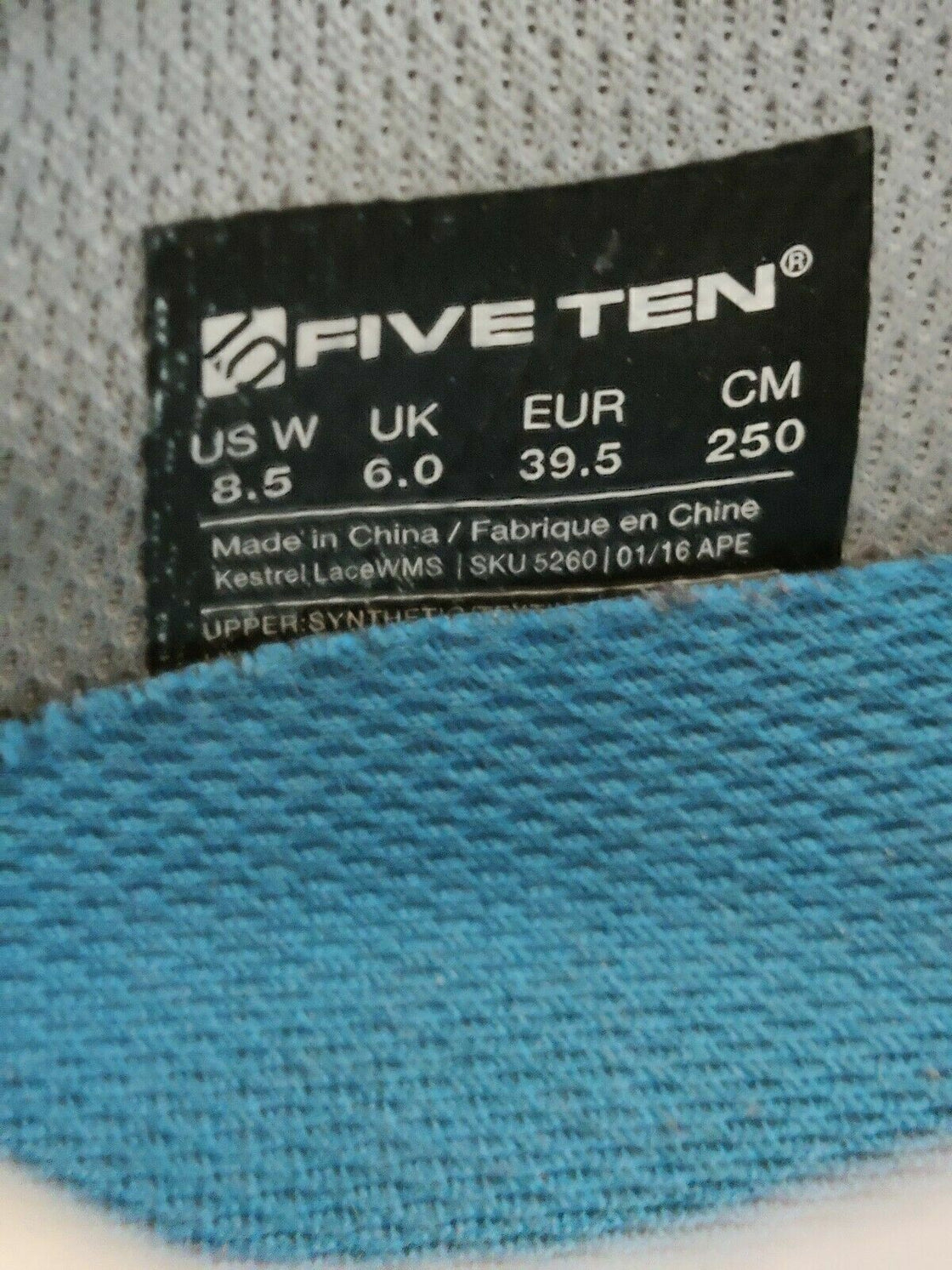 FIVE TEN MTB Cycling Shoes Mountain Bike Shoes Ladies EU39.5 MTB Shoes cs1209