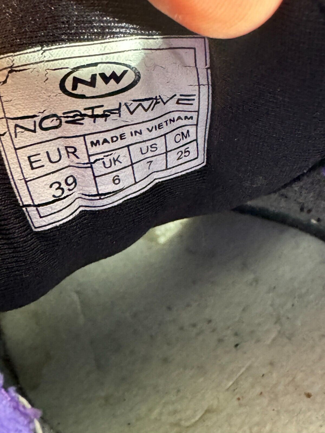 NORTHWAVE Katana Cycling Shoes MTB Bike Boot Ladies EU39 US7 Mondo 248 cs274