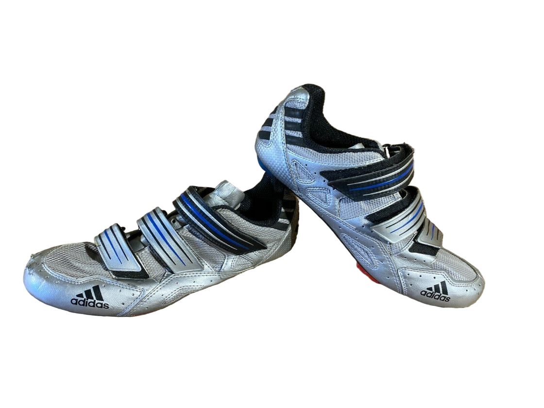 Adidas Road Cycling Shoes Biking Boots 3 Bolts Size EU42 2/3 US9 cs775 Used