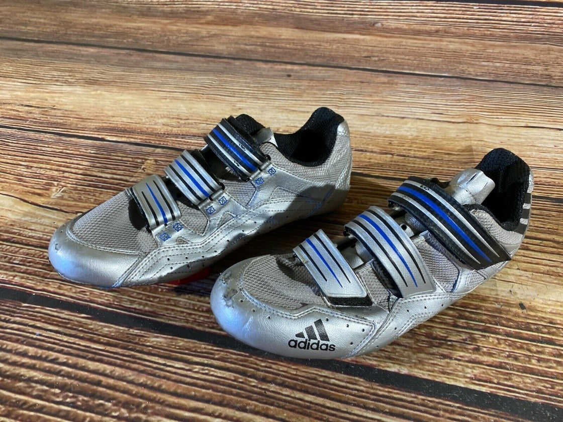 Adidas Road Cycling Shoes Biking Boots 3 Bolts Size EU42 2/3 US9 cs775 Used