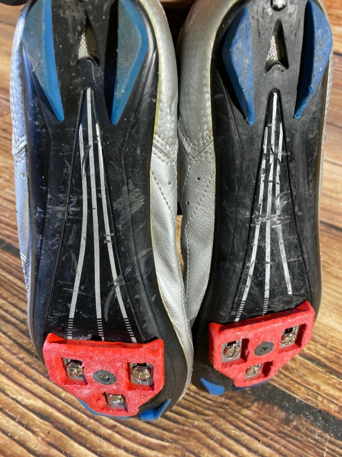 Adidas Road Cycling Shoes Biking Boots 3 Bolts Size EU42 2/3 US9 cs775 Used