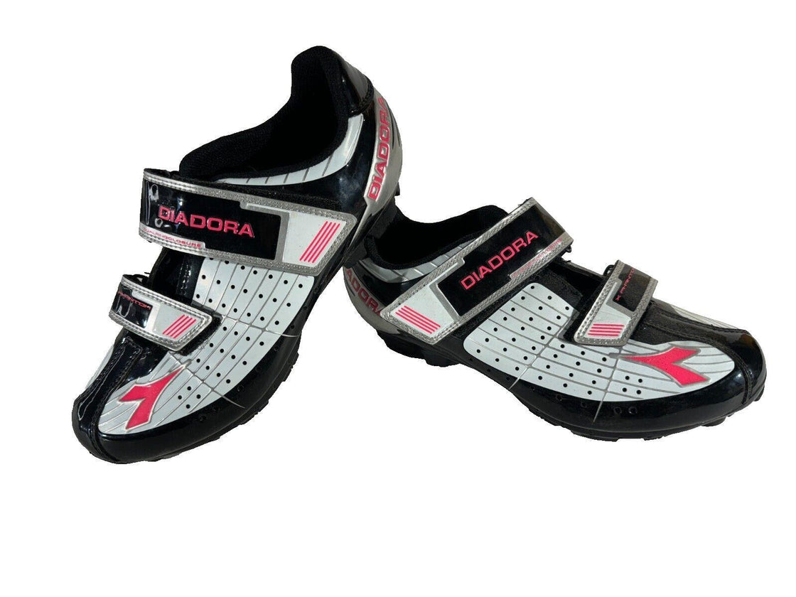 DIADORA Cycling Shoes MTB Mountain Bike Boots Ladies EU38 US7 Mondo 235 cs191