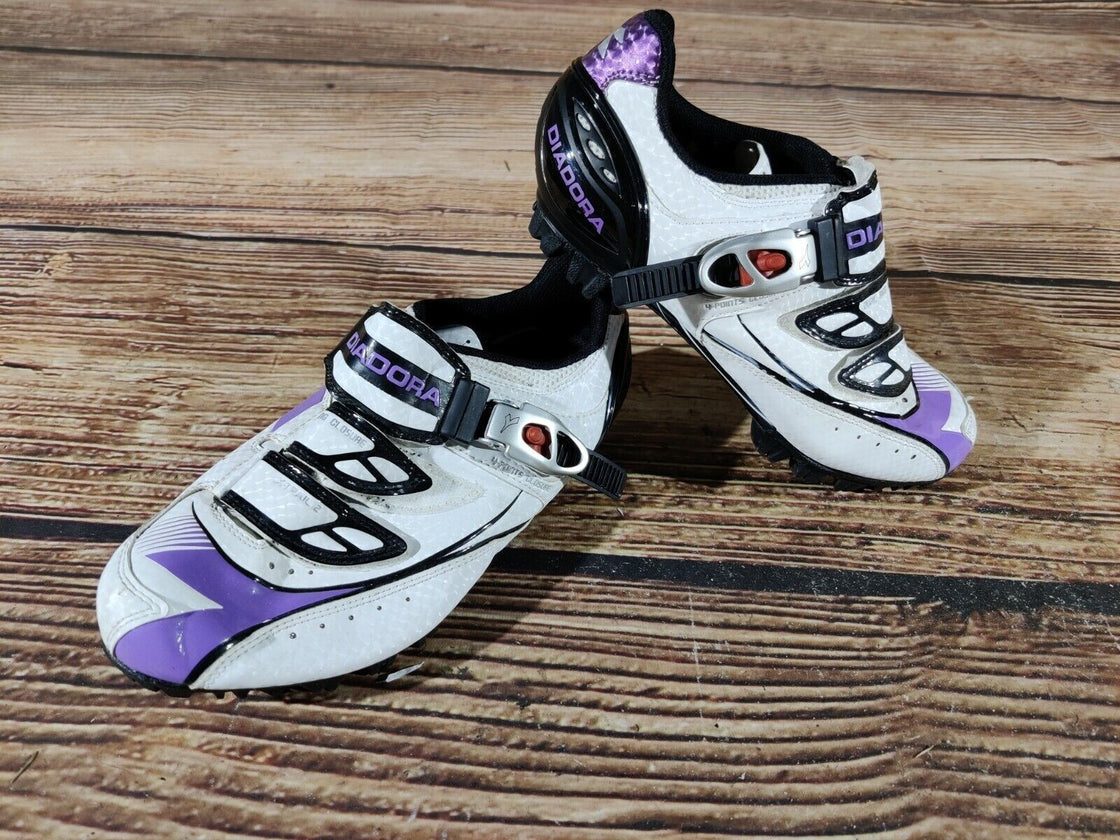 DIADORA X-Trail 2 Cycling MTB Shoes Mountain Bike Boots Ladies EU39 US8 cs965