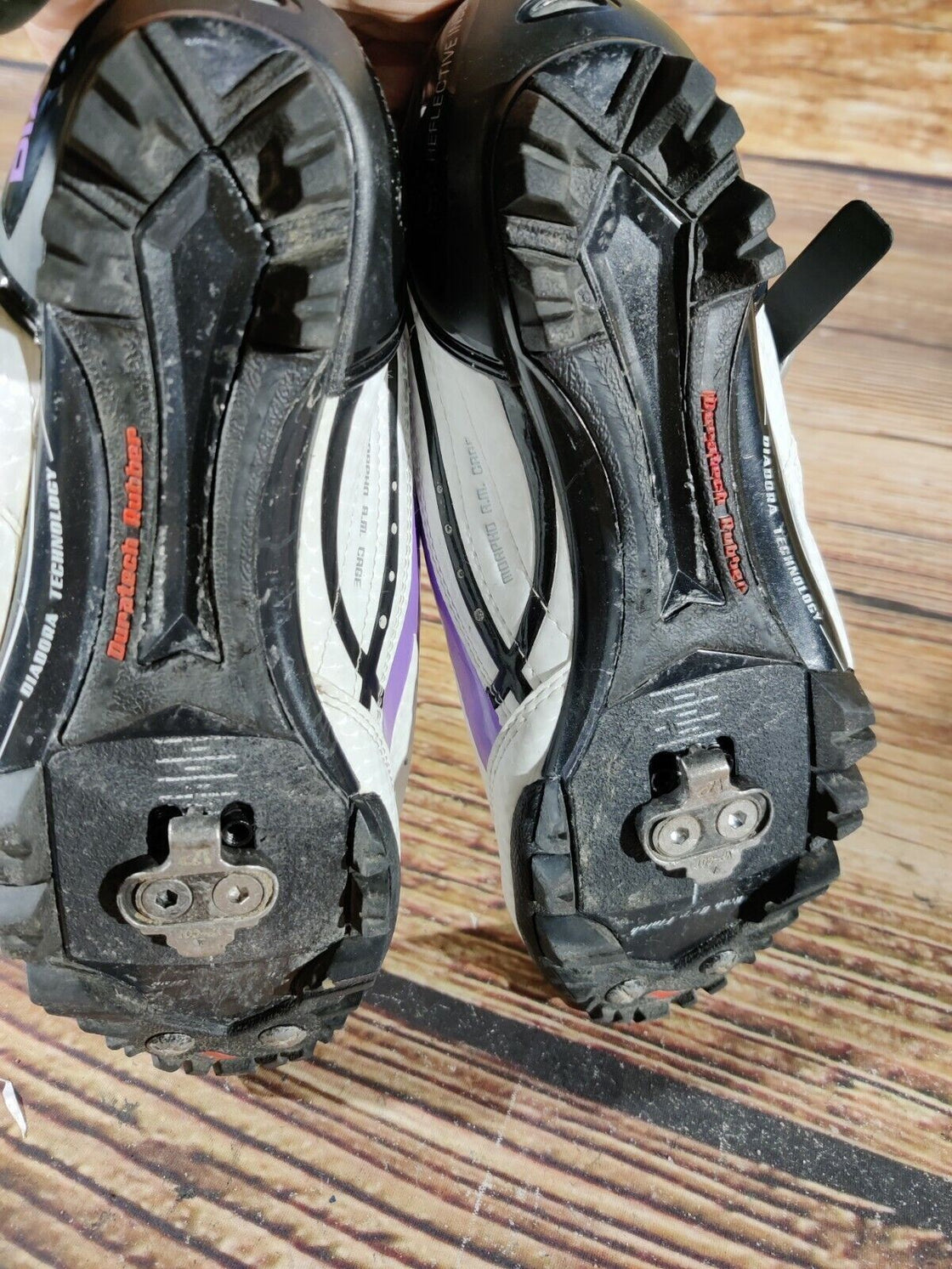 DIADORA X-Trail 2 Cycling MTB Shoes Mountain Bike Boots Ladies EU39 US8 cs965