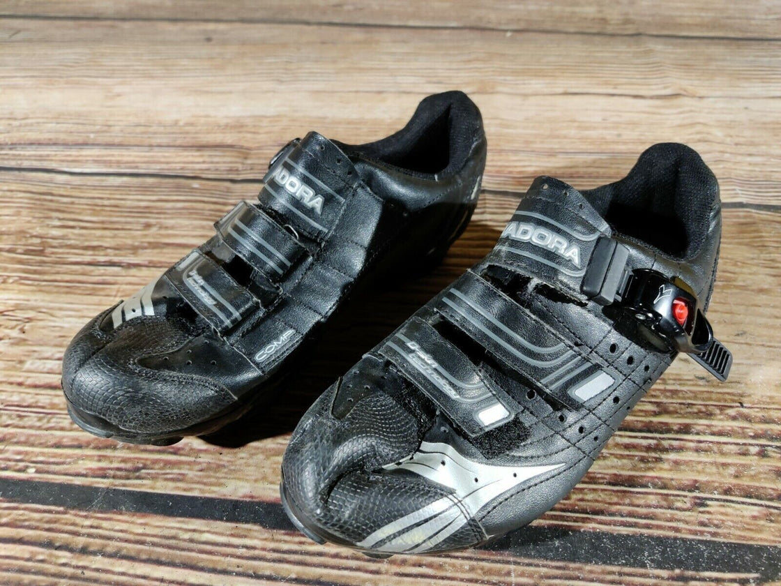 DIADORA Cycling MTB Shoes Mountain Biking Boots 2 Bolts Size EU38 US5.5 cs982