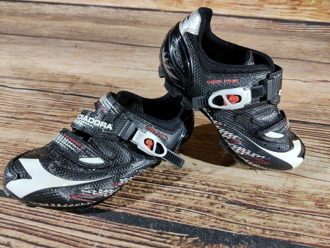 DIADORA X-Country 2 Cycling MTB Shoes Mountain Biking Size EU39 US6.5 cs1027
