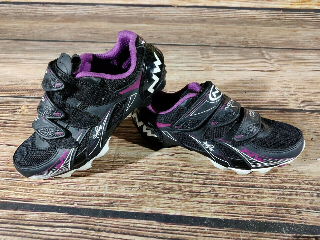 NORTHWAVE Angel Cycling MTB Shoes Mountain Bike Boots Ladies EU38 US6.5 cs1093
