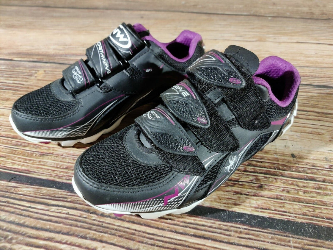 NORTHWAVE Angel Cycling MTB Shoes Mountain Bike Boots Ladies EU38 US6.5 cs1093