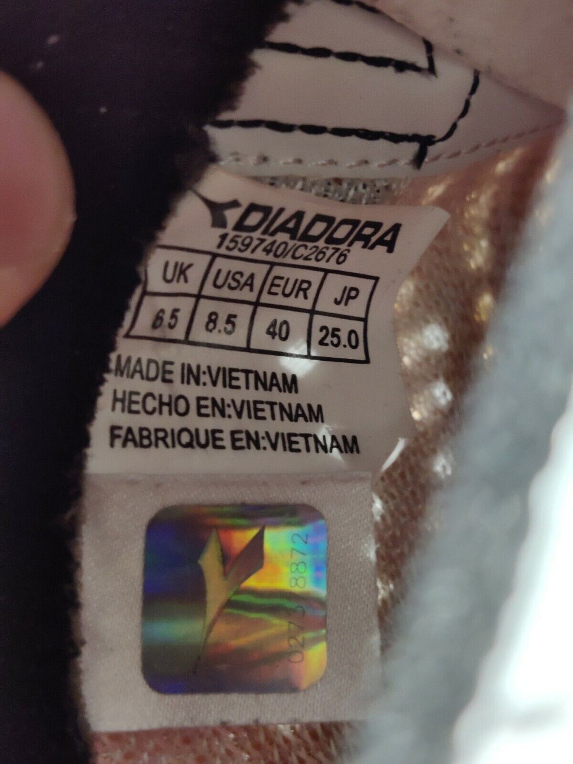 DIADORA Phantom Cycling MTB Shoes Mountain Bike Boots Ladies EU40 US8.5 cs975