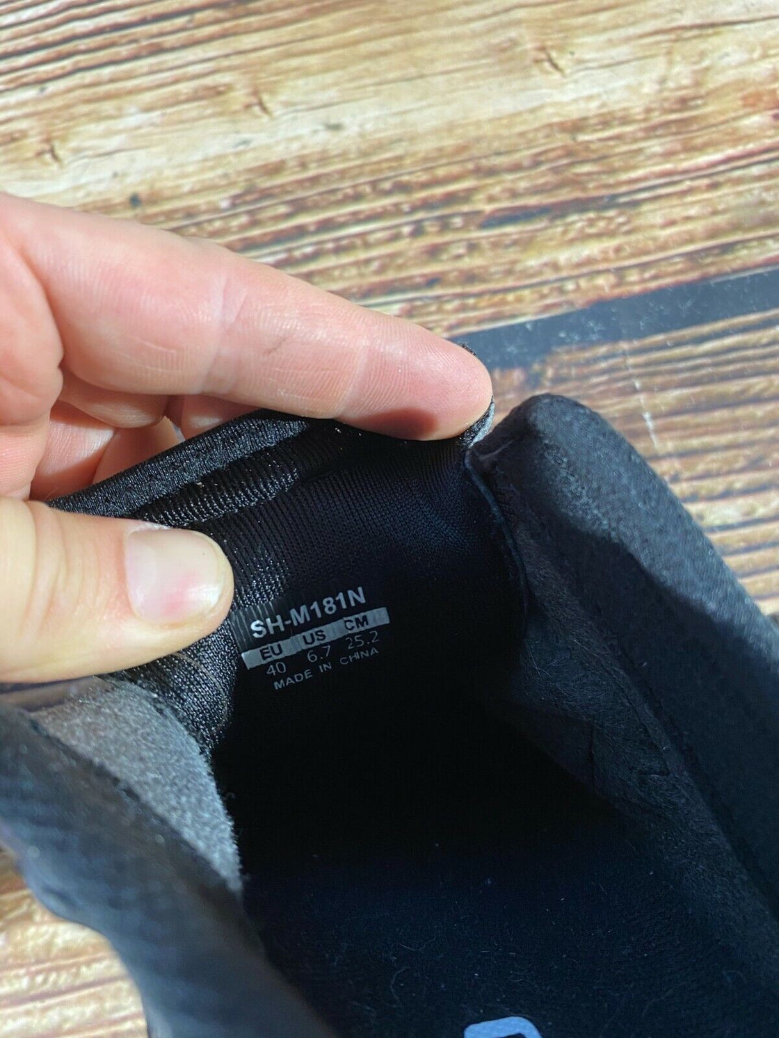 SHIMANO M181 Cycling MTB Shoes Mountain Biking Boots Size EU40  cs1122