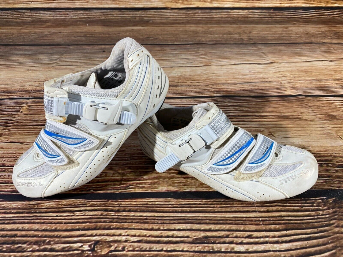 SHIMANO WR41 Road Cycling Shoes Clipless Biking Boots Size EU37 cs928