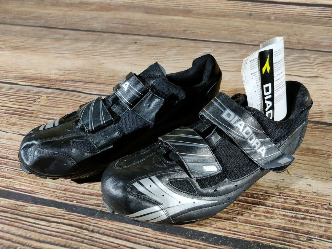 DIADORA Cycling MTB Shoes Mountain Biking Boots 2 Bolts Size EU48 US13.5 cs978
