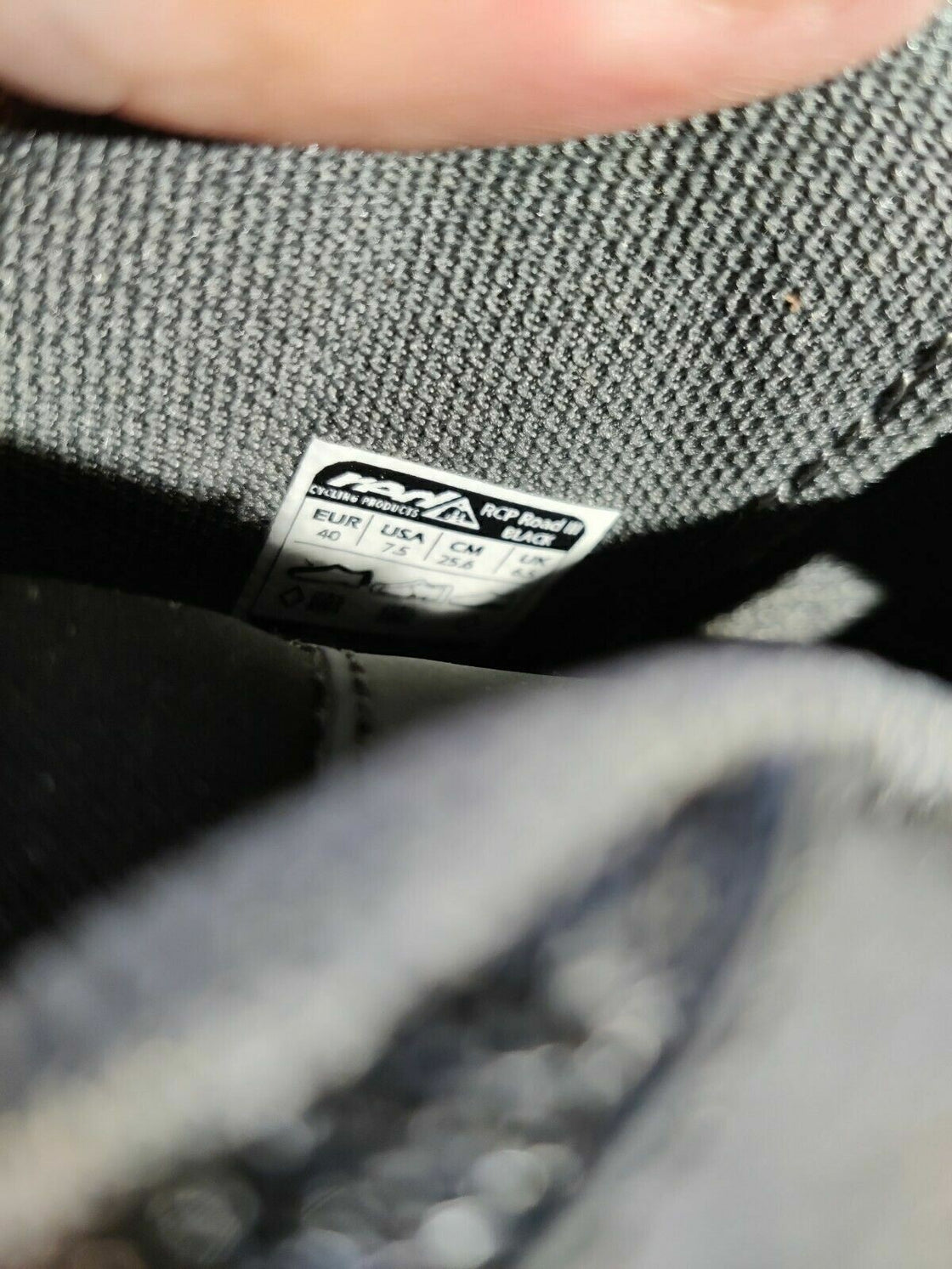 RED Road Cycling Shoes Bicycle Shoes Size EU40 Road cycling shoes  cs813