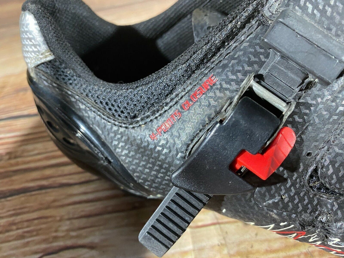 DIADORA Cycling MTB Shoes Mountain Biking Boots Size EU45 with SPD Cleats cs962