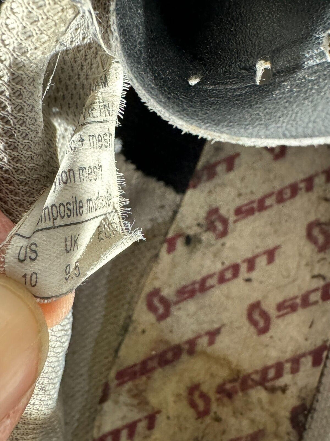 SCOTT Comp Cycling MTB Shoes Mountain Bike Boots EU44 US10 Mondo 284 cs396