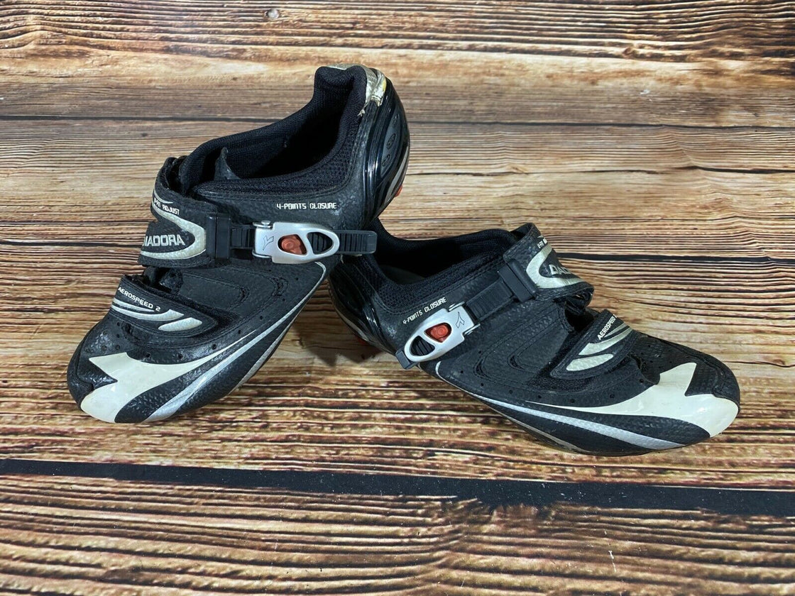 DIADORA Road Cycling Shoes Road Bike Size EU42 US8.5 UK8  cs826