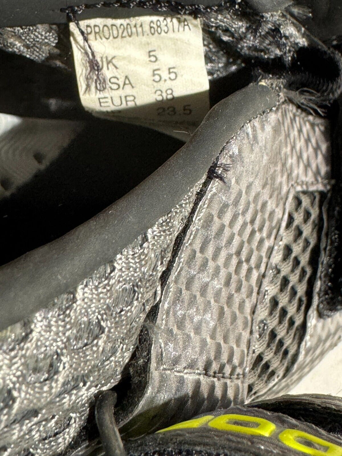 DIADORA Road Cycling Shoes 3 Bolts Ladies EU38 US5.5 Mondo 235 cs469