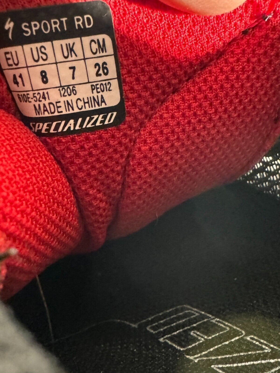 SPECIALIZED Sport Cycling Road Shoes EU41 US8 Mondo 263 cs504