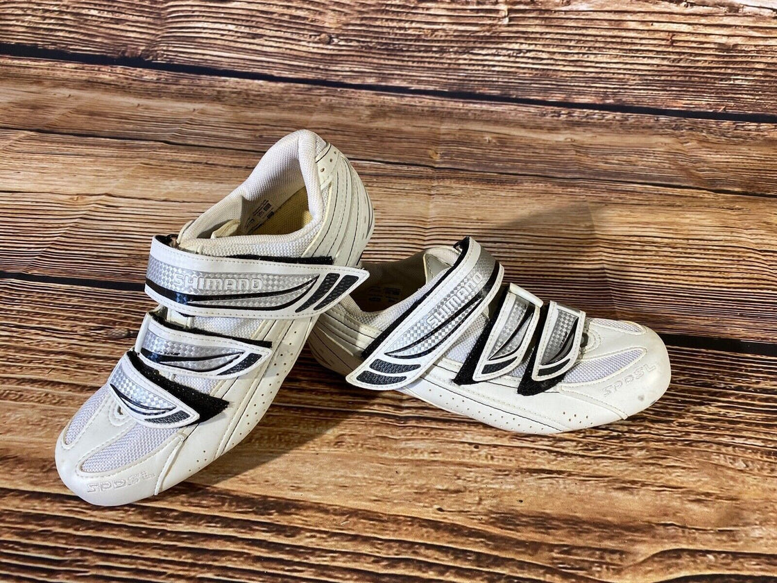 SHIMANO WR31 Road Cycling Shoes Bicycle Ladies Size EU40 US7.8 Mondo 252 cs926
